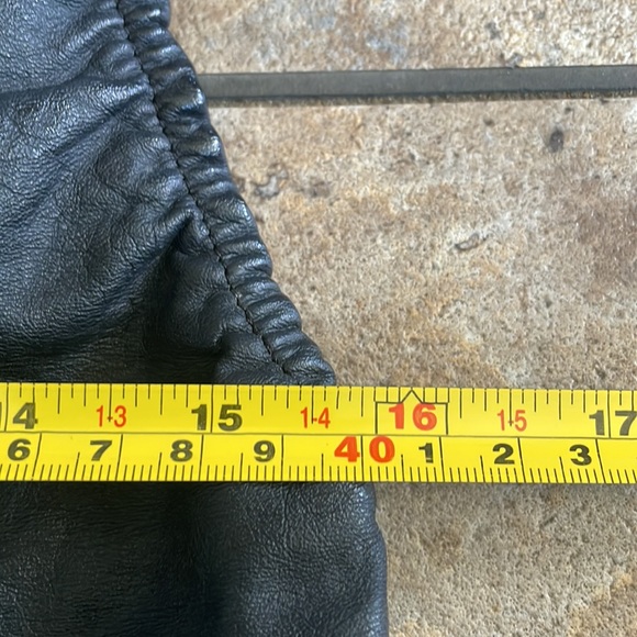 Vintage FIRENZE Santa Barbara leather and suede halter top large - Picture 15 of 15